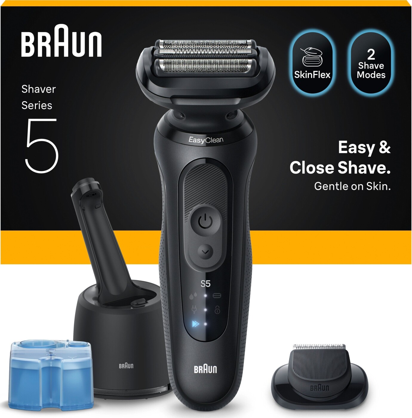 Braun Series Elektrisk Barbermaskine Sort